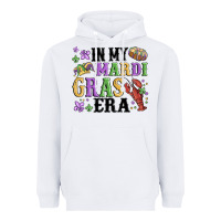 White in my mardi gras era Heavyweight Hoodie - MaliasSmallBusiness