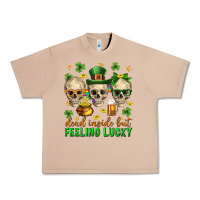 Burro Dead inside but feeling lucky st. patricks day Urban Heavy Tee - Neo Western
