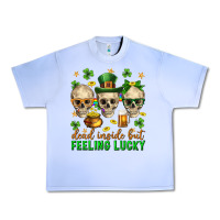 Grape Ice Dead inside but feeling lucky st. patricks day Urban Heavy Tee - Neo Western