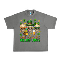Tornado Dead inside but feeling lucky st. patricks day Urban Heavy Tee - Neo Western