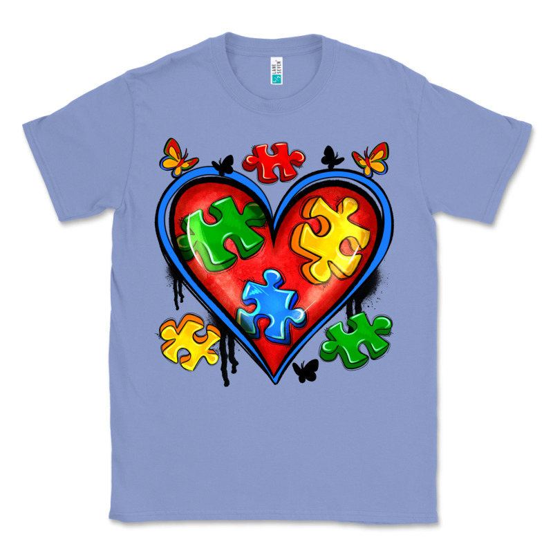 Autism Heart Classic Tee by Artiststas | Teevron