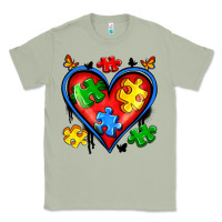 Matcha autism heart Classic Tee - Artiststas