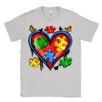 Moon Dust autism heart Classic Tee - Artiststas