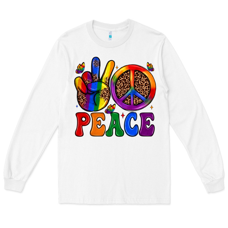 Peace Long Sleeve Tee by JahusDesignShop | Teevron