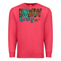 Cardinal western howdy honey arrow gemstone Premium Sweatshirt - NancyCooperArtShop
