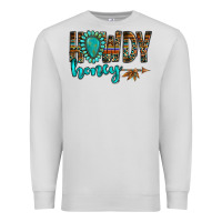 Dove Grey western howdy honey arrow gemstone Premium Sweatshirt - NancyCooperArtShop
