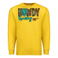 Lemon western howdy honey arrow gemstone Premium Sweatshirt - NancyCooperArtShop