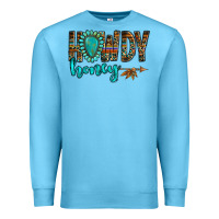 Ocean Blue western howdy honey arrow gemstone Premium Sweatshirt - NancyCooperArtShop