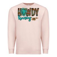 Pale Pink western howdy honey arrow gemstone Premium Sweatshirt - NancyCooperArtShop