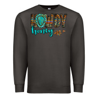 Smoke western howdy honey arrow gemstone Premium Sweatshirt - NancyCooperArtShop