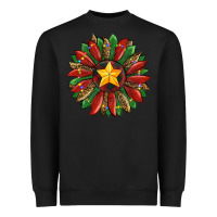 Black christmas sunflower Heavyweight Sweatshirt - RanaPortraitStore