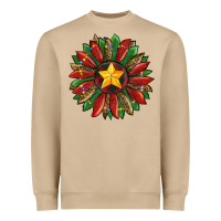 Mushroom christmas sunflower Heavyweight Sweatshirt - RanaPortraitStore