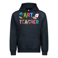 Navy art teacher Urban Hoodie - NancyCooperArtShop