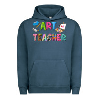 Pigment Midnight Navy art teacher Urban Hoodie - NancyCooperArtShop