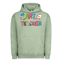 Pigment Oil Green art teacher Urban Hoodie - NancyCooperArtShop