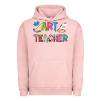 Pigment Salmon art teacher Urban Hoodie - NancyCooperArtShop