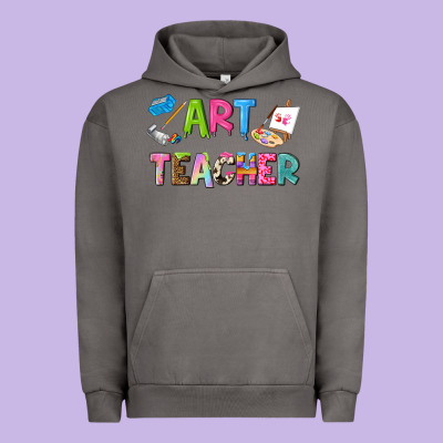 Art Teacher Urban Hoodie Designed By Nancycooperartshop