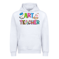 White art teacher Urban Hoodie - NancyCooperArtShop