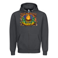 Smoke life is better around the campfire Zipper Hoodie - BarkalooDesign