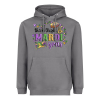 Storm thick thighs mardi gras Heavyweight Hoodie - MaliasSmallBusiness