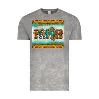 Cloud Rock faith cross and sunflower tumbler Vintage Tee - HRA Design Shop