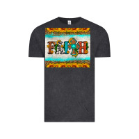 Vintage Black faith cross and sunflower tumbler Vintage Tee - HRA Design Shop