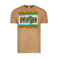 Faith Cross And Sunflower Tumbler Vintage Tee | Teevron