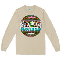 Mushroom Christmas feliz navidad Long Sleeve Tee - Artiststas