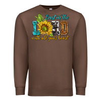 Chestnut trust in the lord with all your heart Premium Sweatshirt - NancyCooperArtShop