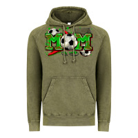 Vintage Olive mom soccer Vintage Hoodie - Zillion Design Studio