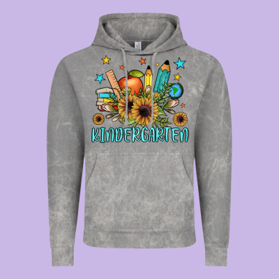 Kindergarten Vintage Hoodie Designed By Jahusdesignshop