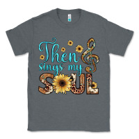 Charcoal Heather then sings my soul Classic Tee - JahusDesignShop