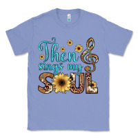 Colony Blue then sings my soul Classic Tee - JahusDesignShop