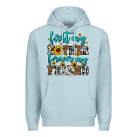 Blue Mist name mother and friend tribute design Premium Hoodie - LillyAllenDesigns