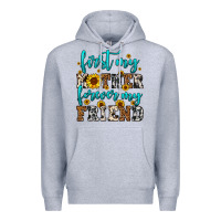 Heather Grey name mother and friend tribute design Premium Hoodie - LillyAllenDesigns