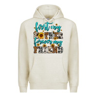 Oatmeal Heather name mother and friend tribute design Premium Hoodie - LillyAllenDesigns