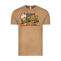 Vintage Camel stressed blessed pumpkin obsessed Vintage Tee - CowhideDigitalArt