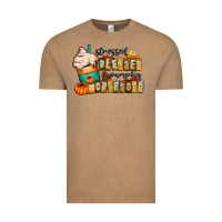 Vintage Coffee stressed blessed pumpkin obsessed Vintage Tee - CowhideDigitalArt