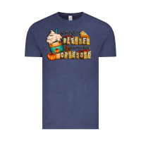 Vintage Denim stressed blessed pumpkin obsessed Vintage Tee - CowhideDigitalArt
