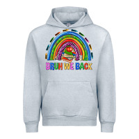 Heather Grey bruh we back Urban Hoodie - NancyCooperArtShop