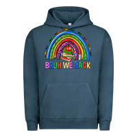 Pigment Midnight Navy bruh we back Urban Hoodie - NancyCooperArtShop
