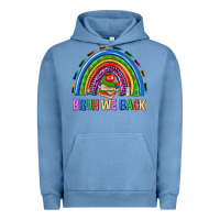 Pigment Pebble Blue bruh we back Urban Hoodie - NancyCooperArtShop