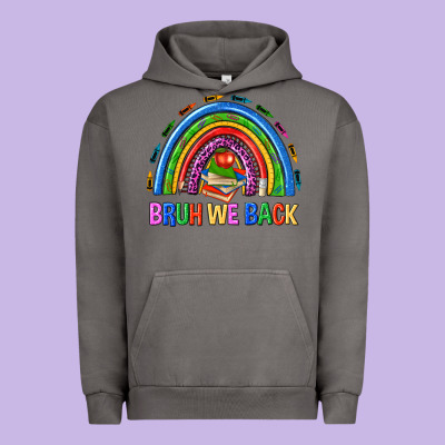 Bruh We Back Urban Hoodie Designed By Nancycooperartshop