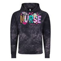 Cloud Black nurse Vintage Hoodie - texasbilliewilder