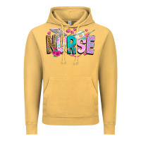 Vintage Mustard nurse Vintage Hoodie - texasbilliewilder
