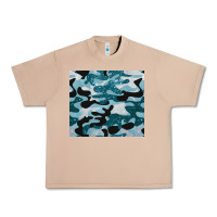 Burro blue camouflage glitter Urban Heavy Tee - BarkalooDesign
