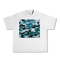 Lunar Rock blue camouflage glitter Urban Heavy Tee - BarkalooDesign