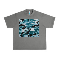 Tornado blue camouflage glitter Urban Heavy Tee - BarkalooDesign