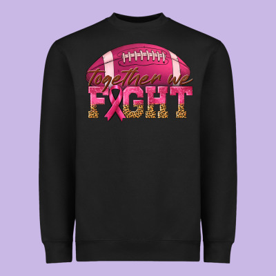 Together We Fight Heavyweight Sweatshirt Designed By Texasbilliewilder