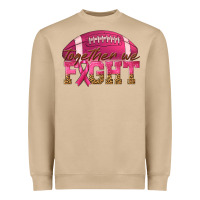 Mushroom Together We Fight Heavyweight Sweatshirt - texasbilliewilder